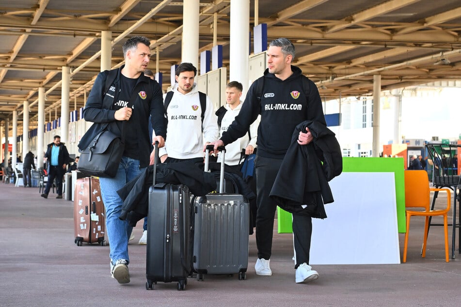 Sören Gonther (39) und Stephan Zimmermann (r.) bleiben ein Geschäftsführer-Duo. Dynamo verzichtet vorerst auf einen dritten Posten.