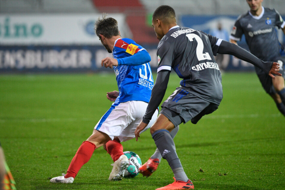 Gaymerah statt Gyamerah stand auf dem Trikot des HSV-Spielers.