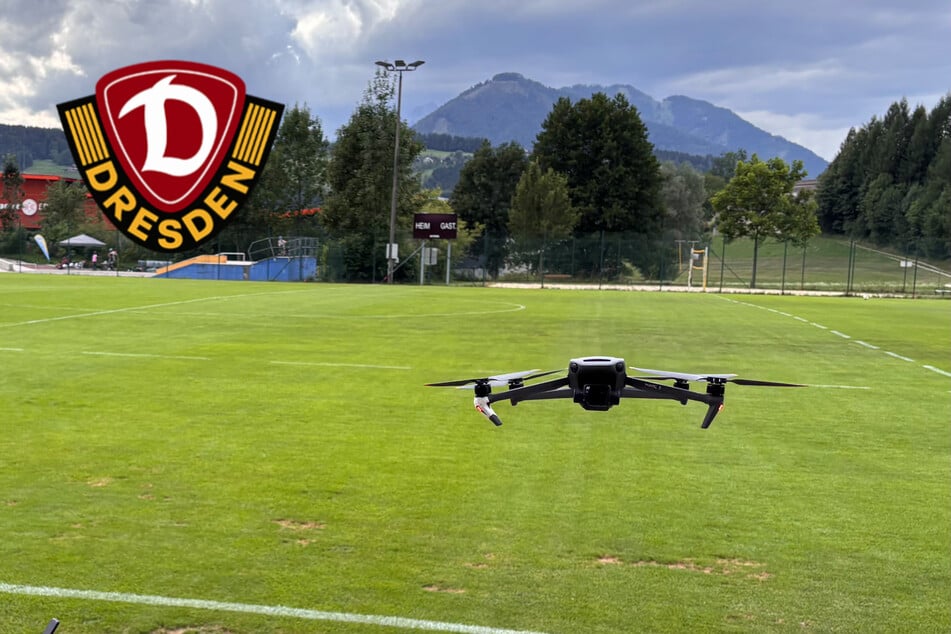 Dynamo im Trainingslager: Drohne gelandet - Training beendet