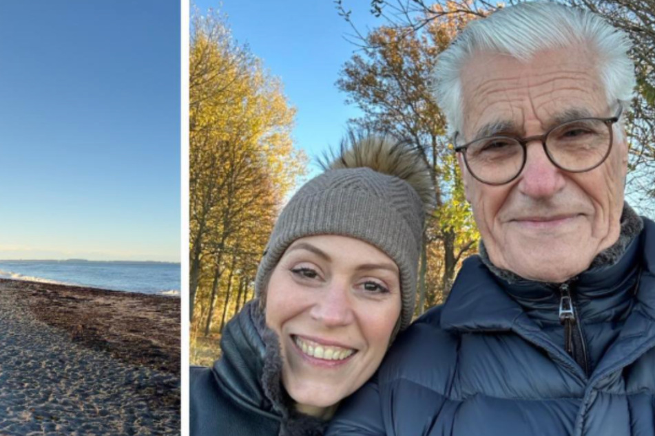 Im November 2022 postete sich das Paar erstmalig vom Urlaub an der Ostsee.