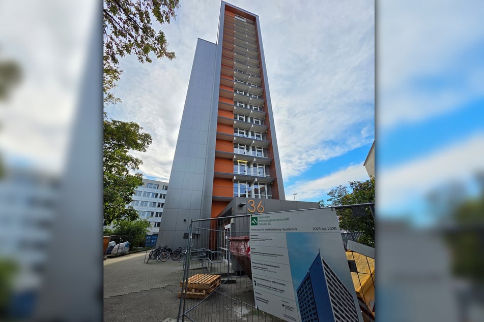 Im Mehrfamilienhaus an der Dresdner Reitbahnstraße gibt es Ärger.