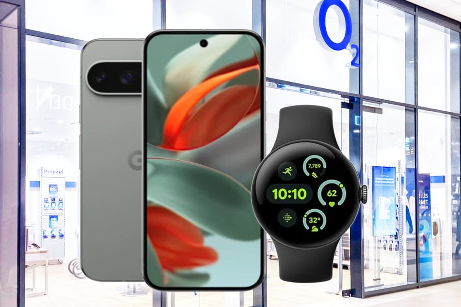 Das Google Pixel 9 Pro und die Pixel Watch 3 für einmalig nur 25 Euro im o2 Mobile M.