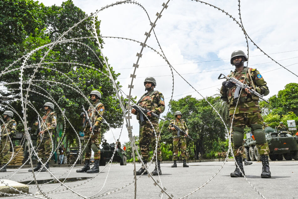 Das Militär hat die Situation angeblich "unter Kontrolle".