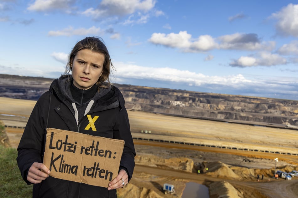 Klimaaktivistin Luisa Neubauer setzt sich für den Erhalt von Lützerath ein.