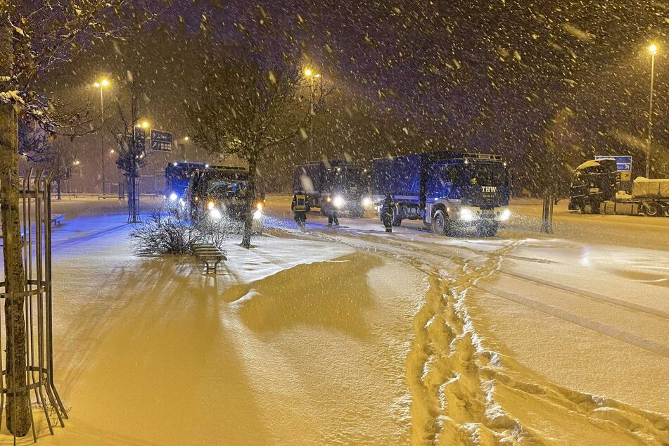 Wintereinbruch in Nordbayern: Schneechaos auch im Freistaat angekommen