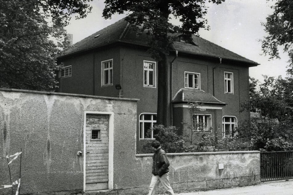 Der ehemalige Sitz des sowjetischen Geheimdienstes in Dresden in der Angelikastraße.