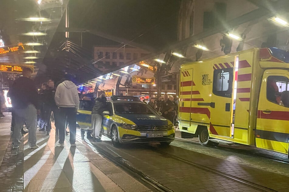 Hier rückte die Polizei nach einem Messerangriff an. Seit einiger Zeit häufen sich am Postplatz die Straftaten.