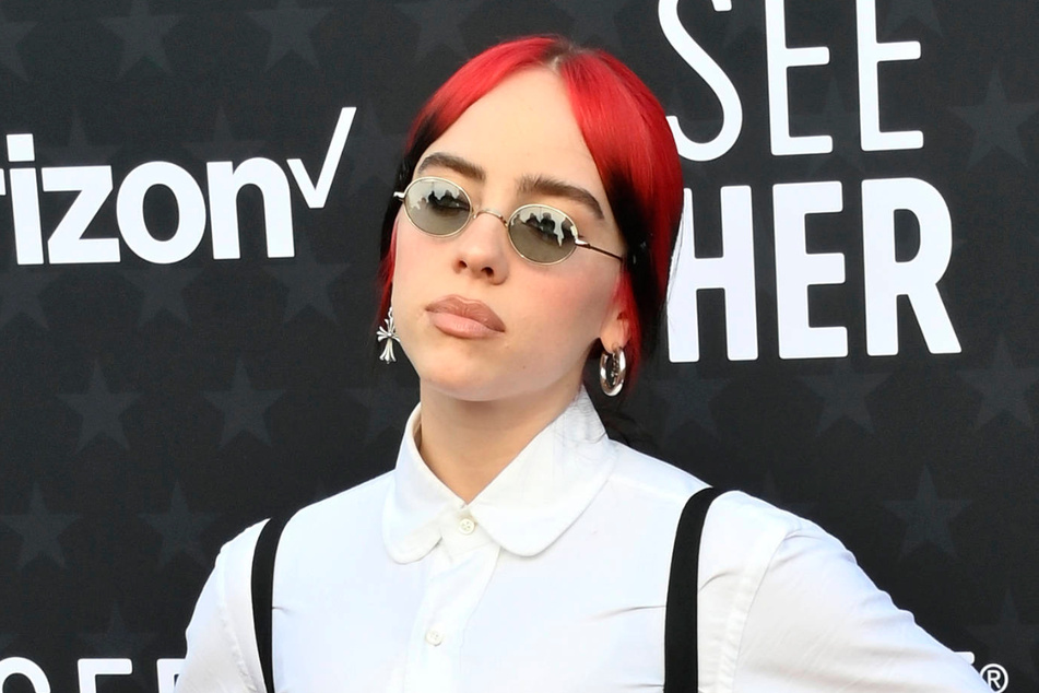 Billie Eilish (pictured) could tie Lady Gaga's record if she scores her second Grammy Award for Best Song Written for Visual Media at this year's ceremony.