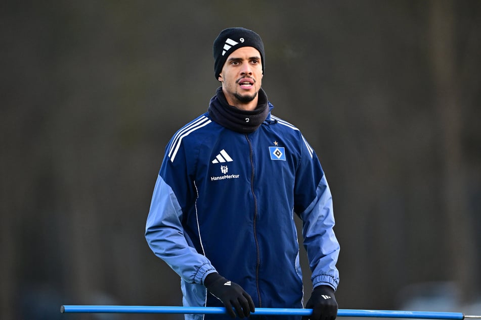 Robert Glatzel (32) machte nur kleine Teile des Trainings mit.