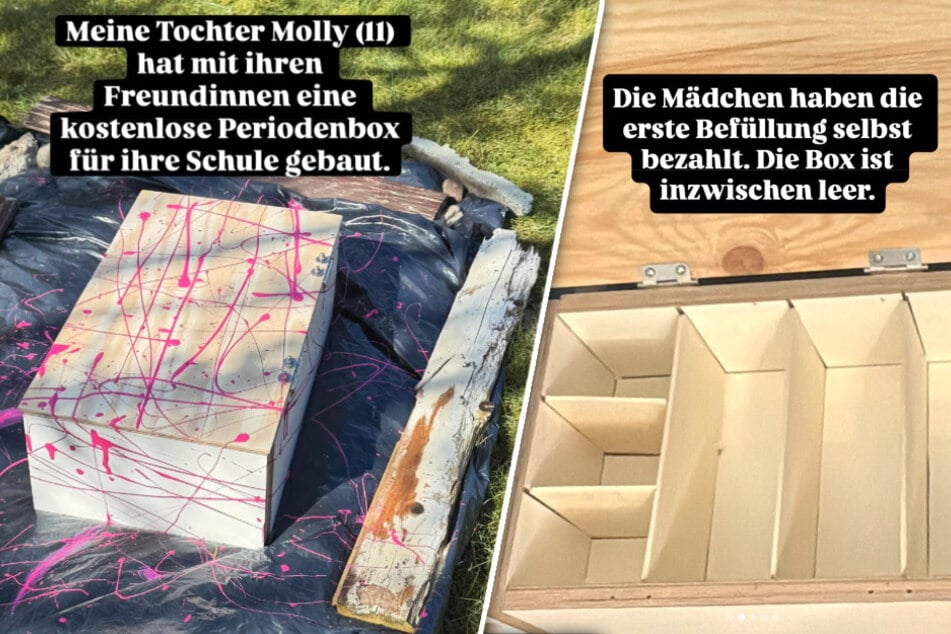 Hamburg: Ein Zeichen setzen: Tochter von Schauspielerin baut Periodenbox und geht viral