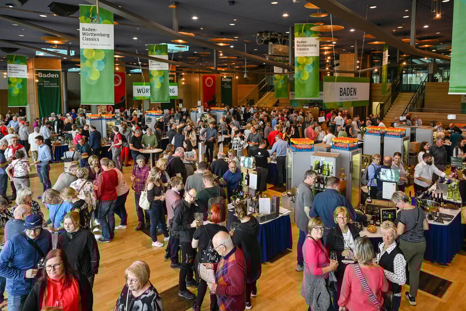 Gut besucht: Die Weinmesse im Congress Center zählte über 1700 Besucher.