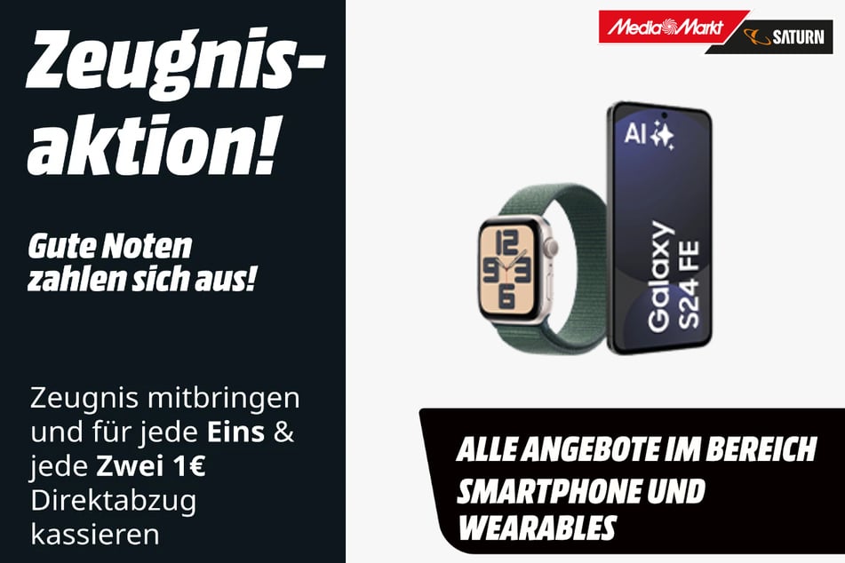 Die besten Deals in der Kategorie Smartphones und Wearables.