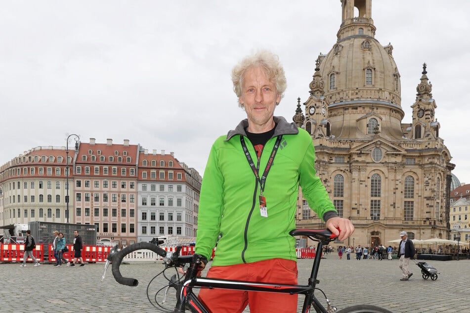 Selbst begeisterter Radler: Sportpolitiker Torsten Schulze (55, Grüne).