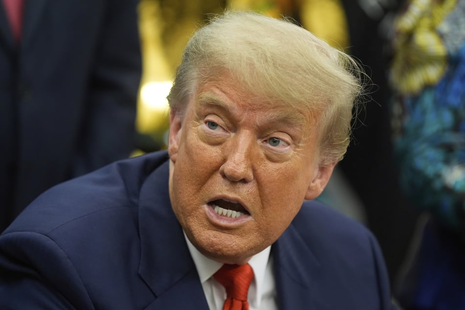 US-Präsident Donald Trump (79) war über das erste Ergebnis der Abstimmung über sein Steuergesetz gar nicht glücklich. (Archivbild)
