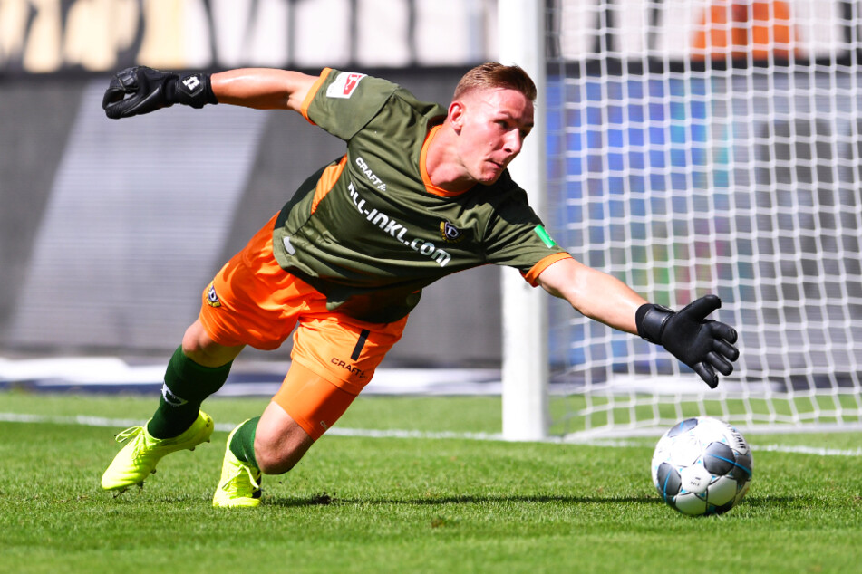 Keeper Kevin Broll war mit 33 Einsätzen nicht nur Dynamos Dauerbrenner, sondern trotz der 56 Gegentore, die er hinnehmen musste, auch der beste und beständigste Akteur der Schwarz-Gelben.