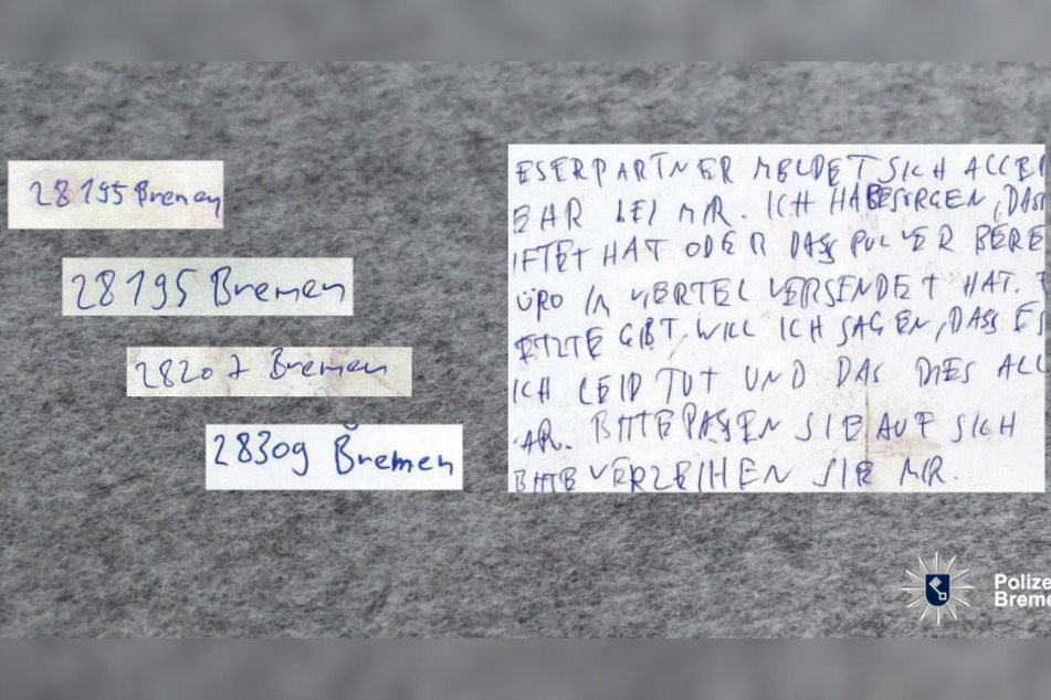 Wer erkennt die Handschrift des Serientäters?