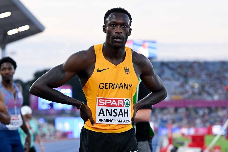 Owen Ansah (25) hat bei der EM noch eine weitere Medaillenchance über 200 Meter, könnte sein Edelmetall aufgrund einer Dopingsperre aber wieder verlieren.
