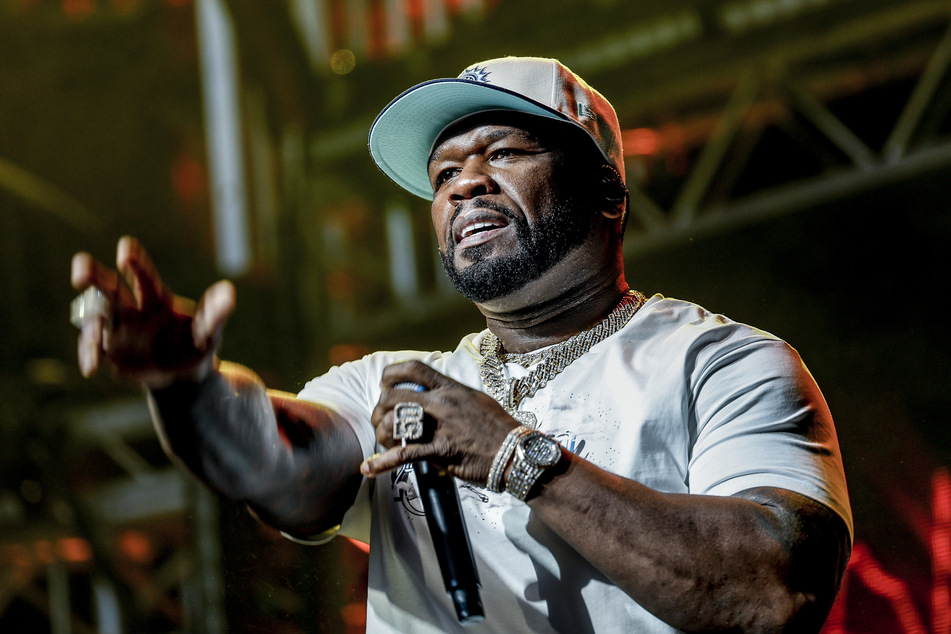 US-Rapper 50 Cent (47) trat am Samstag in Hamburg auf.