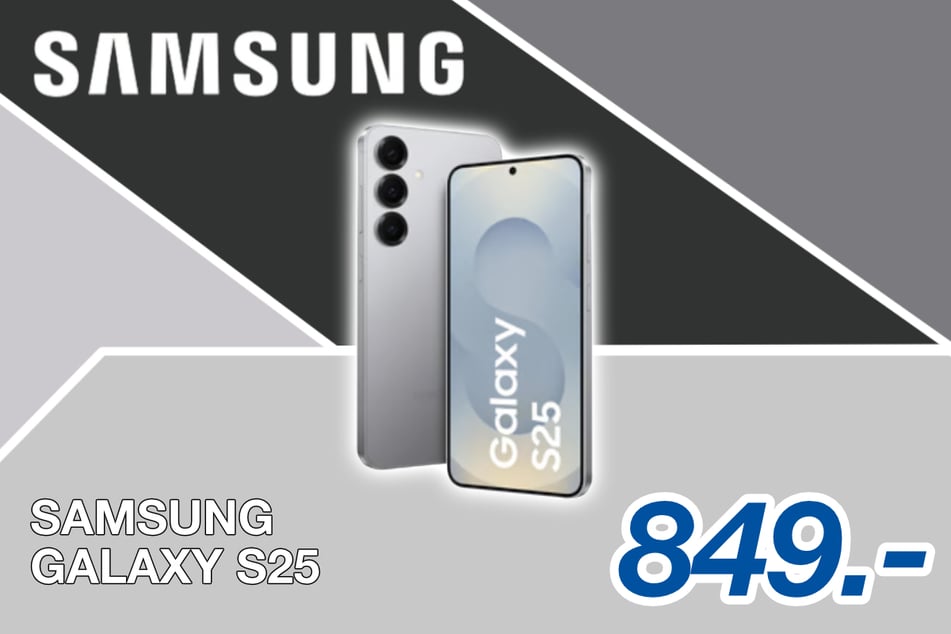 Das Samsung Galaxy S25 für 849 Euro.