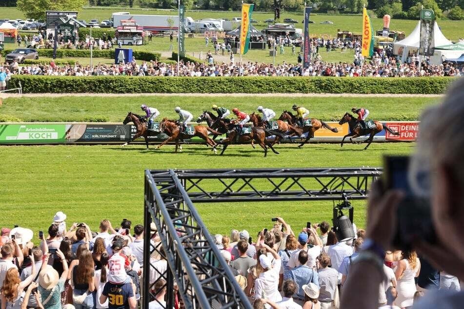 Am 1. Mai feiert die Galopprennbahn im Scheibenholz traditionell ihren Aufgalopp.