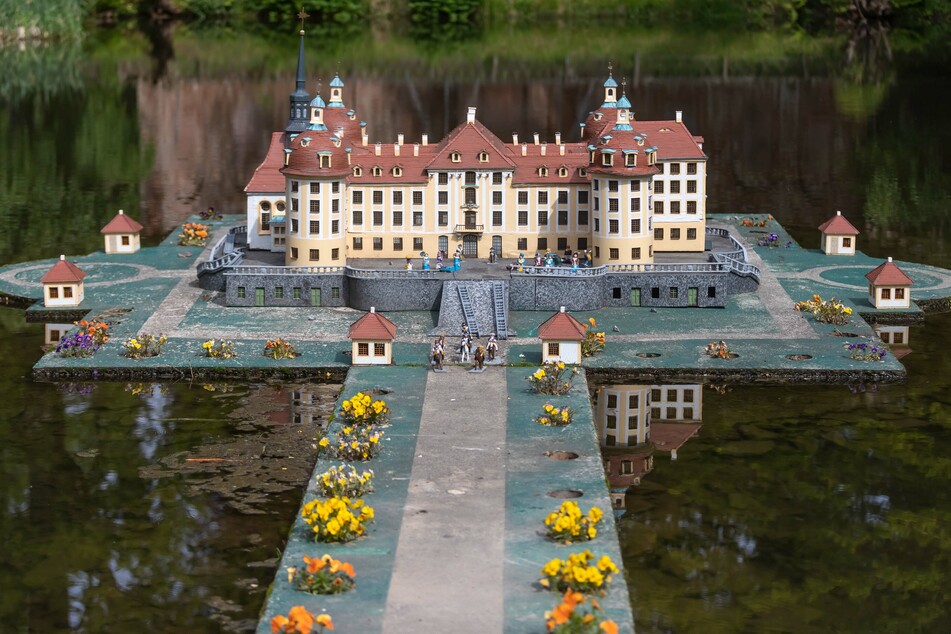 Auch Schloss Moritzburg gibt es im Klein-Erzgebirge zu sehen.