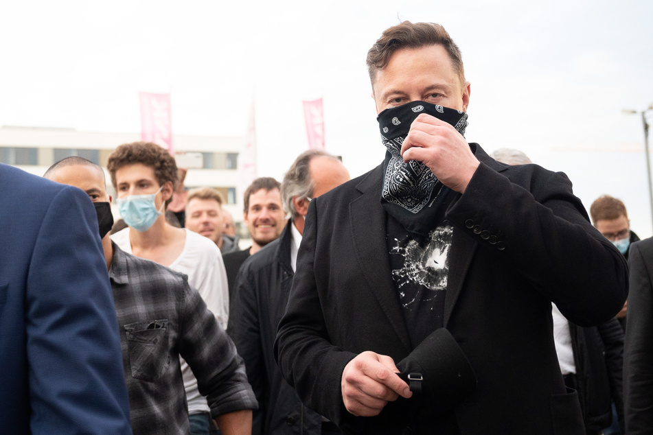 Elon Musk ist derzeit zu Besuch in Deutschland.