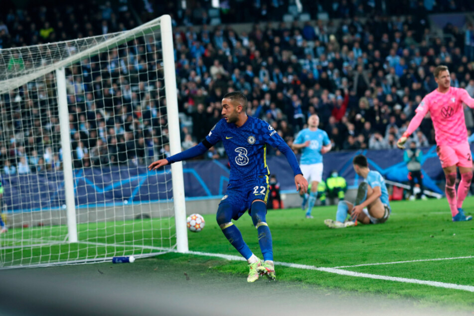 Ein kurzer Lichtblick: Beim 1:0-Erfolg gegen Malmö FF in der Champions League gelang Hakim Ziyech (28, l.) das Tor des Tages.