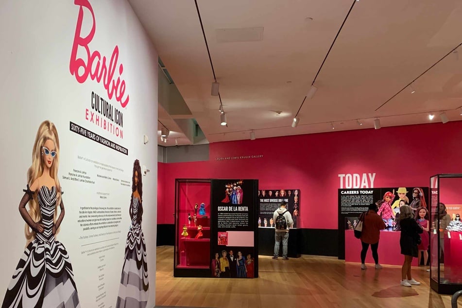 The traveling Barbie: A Cultural Icon exhibit represents about a fourth of Barbie collector David Porcello's personal collection.