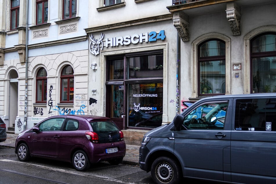 "Hirsch 24" in der Rothenburger Straße hat täglich rund um die Uhr geöffnet.
