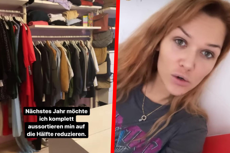 Die Hälfte soll weg: Sara Kulka will ihren Kleiderschrank verschenken!
