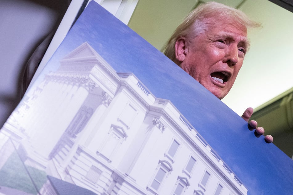 President Donald Trump's White House ballroom construction was ordered to stop on Tuesday by a judge, who said Congress would need to approve it first.
