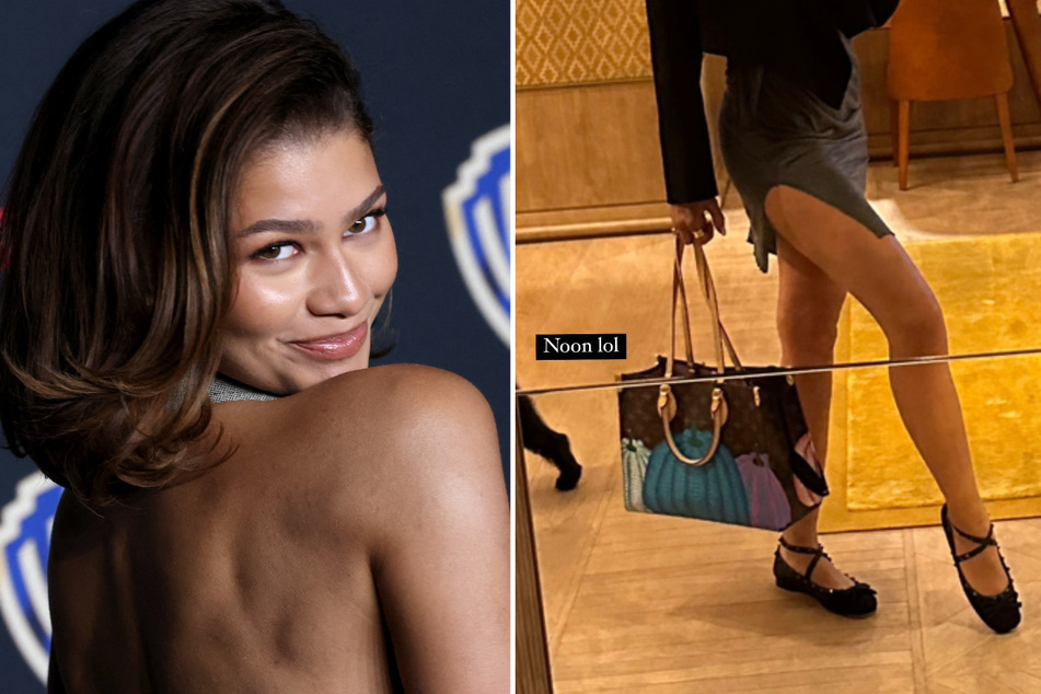Zendaya rocks Louis Vuitton as she flaunts preppy style in Rome
