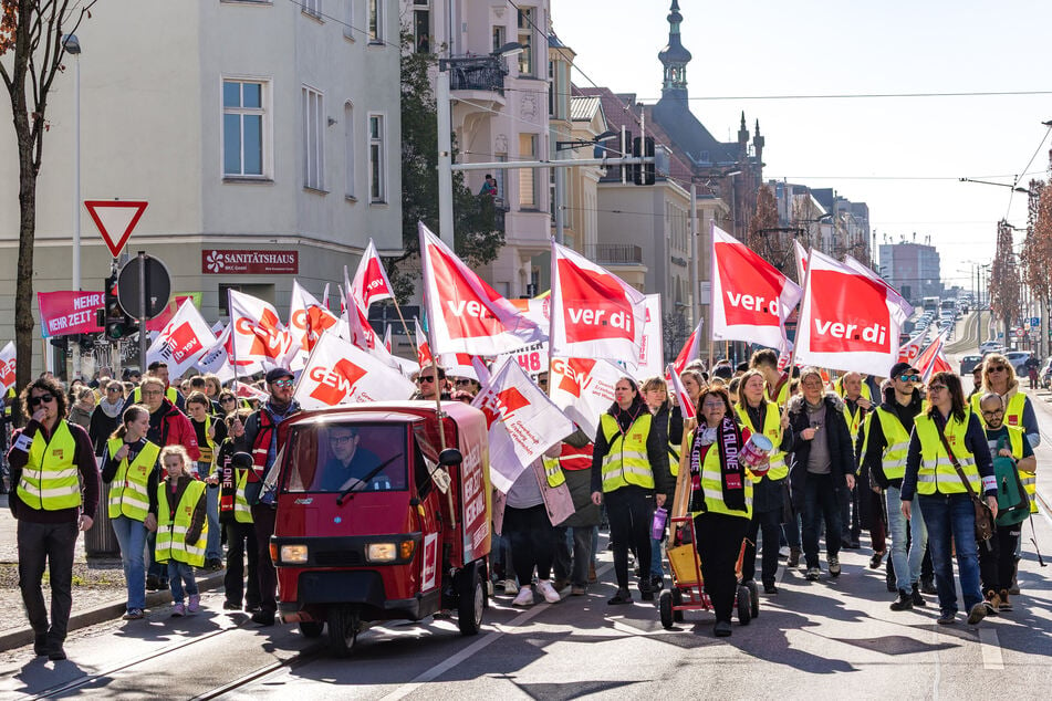 Am Mittwoch und Freitag hat die Gewerkschaft in verschiedenen Ämtern und kommunalen Einrichtungen zum Streik aufgerufen. (Archivbild)