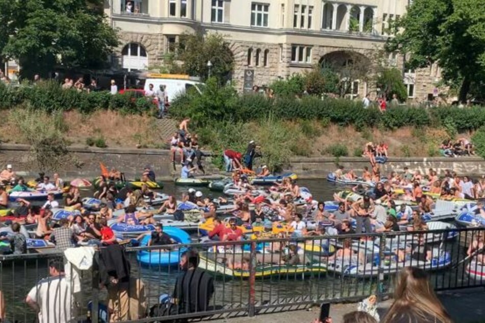 Die Polizei musste eingreifen.