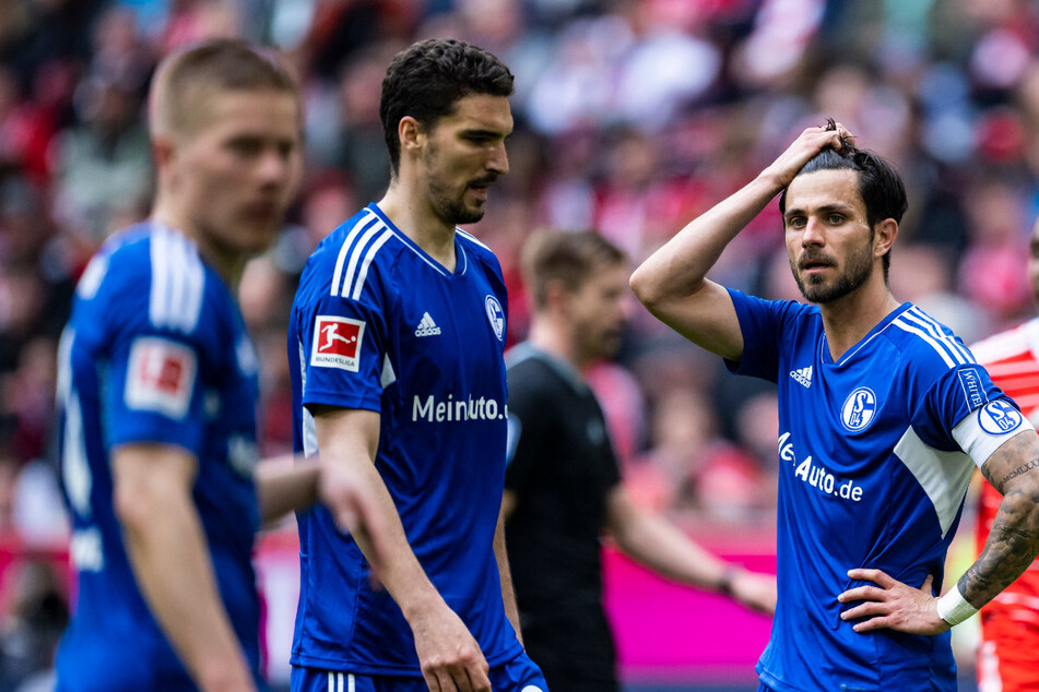 Völlig überfordert: Der FC Schalke 04 hatte am 32. Spieltag in der Allianz Arena nicht den Hauch einer Chance.