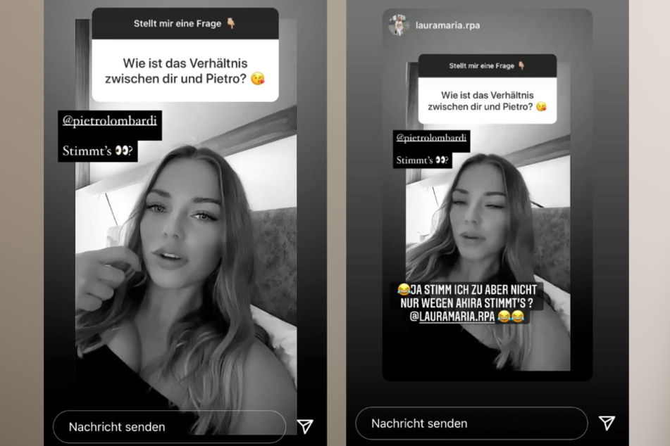 Laura Maria Rypa (24) und Pietro Lombardi (28) verrieten bei Instagram, dass sie nach der Trennung ein gutes Verhältnis haben.