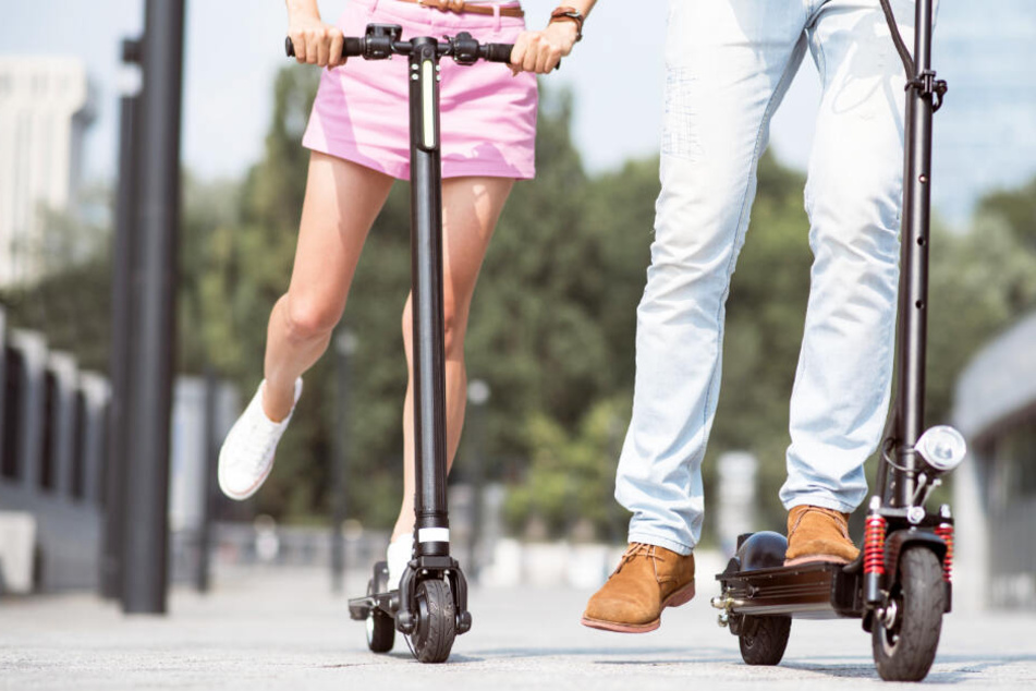 Bei Otto Now können E-Scooter monatlich gemietet werden. (Symbolbild)