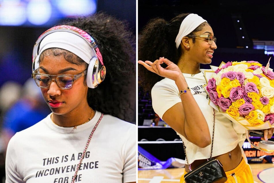 Angel Reese beams with joy amid LSU's March Madness chaos
