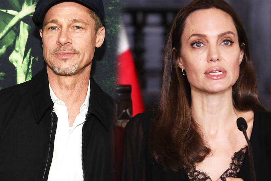 Endet bald der Rosenkrieg zwischen den beiden Streithähnen Jolie und Pitt? (Fotomontage)