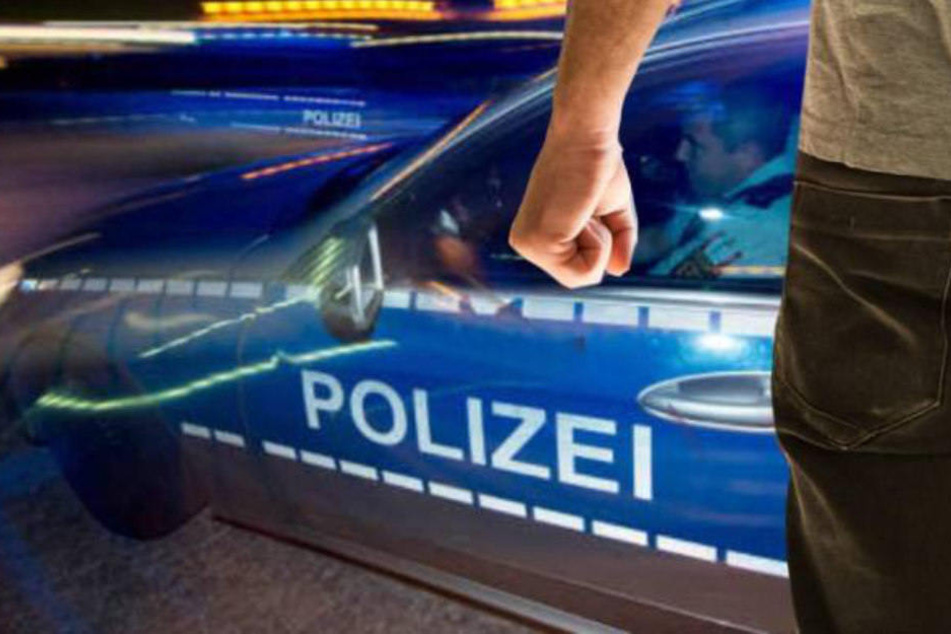 Mit Stöcken und Werkzeugen schlugen sie gegen die Fensterscheibe des Ladens. (Symbolbild)
