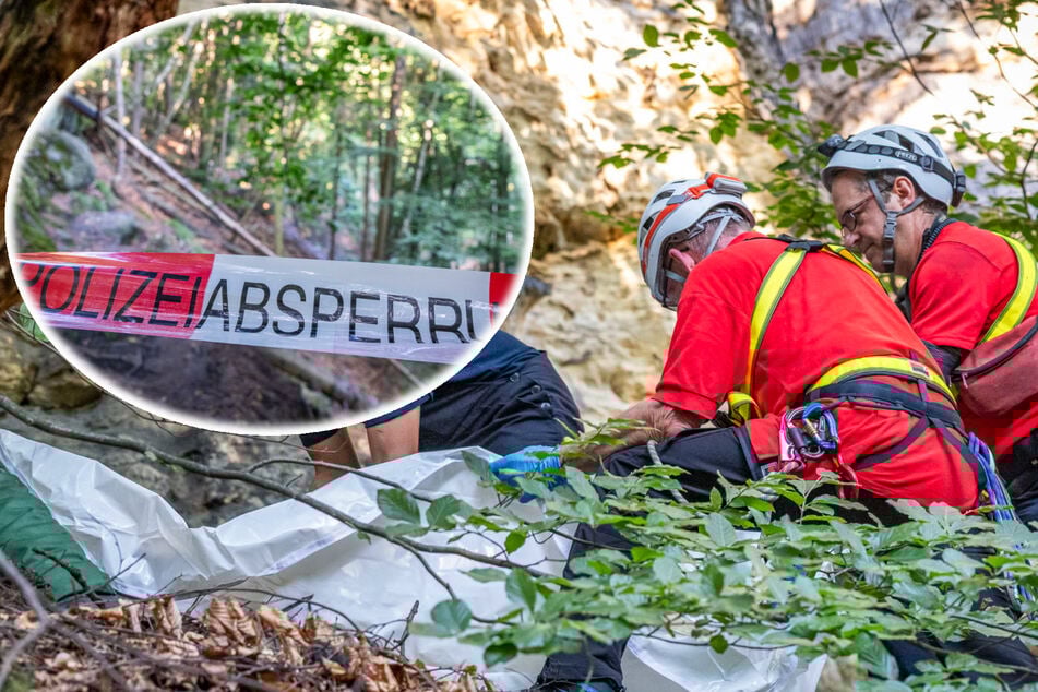 Mann stirbt beim Klettern in Sächsischer Schweiz