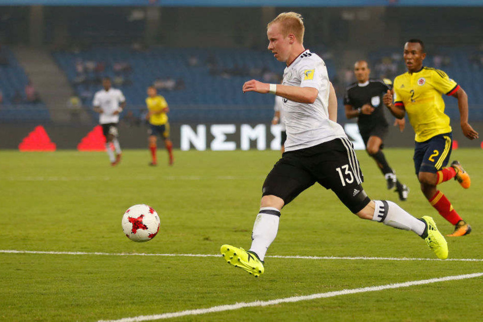 Dennis Jastrzembski bei der U-17 WM.