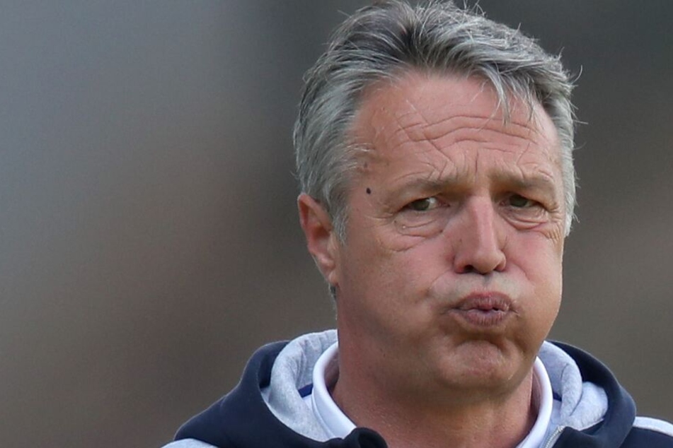 Mit der Leistung seiner Mannschaft war DSC-Coach Uwe Neuhaus unzufrieden.