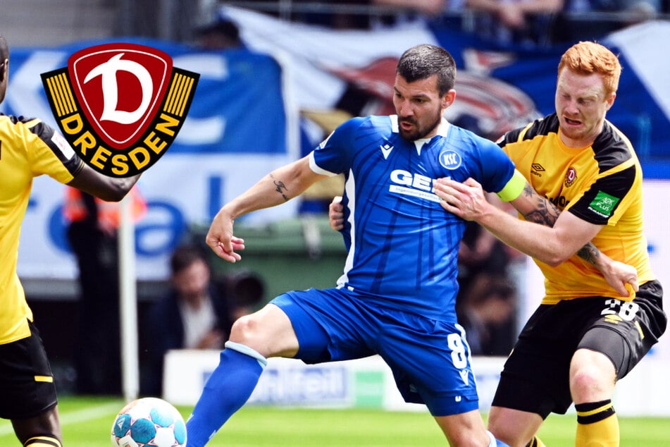 Dynamo beweist beim KSC Moral und holt Last-Minute-Punkt!