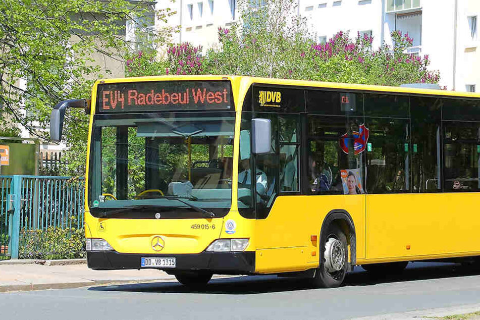 Betroffen von dem heutigen Warnstreik ist voraussichtlich auch die Linie EV4 in Dresden.