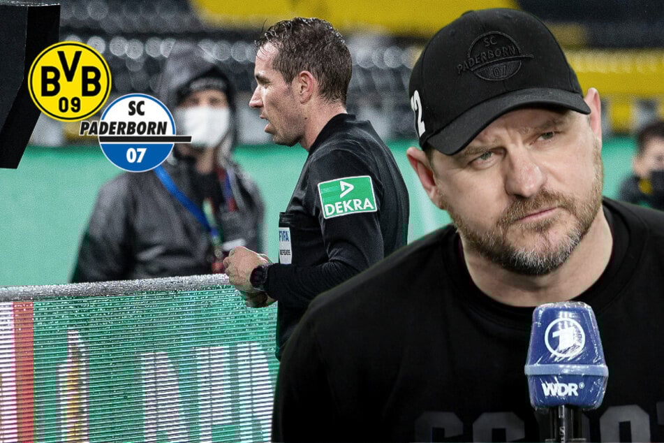 "Respekt bedeutet, sich die Scheiße anzugucken!" SCP-Trainer geht nach BVB-Spiel auf Schiri los!