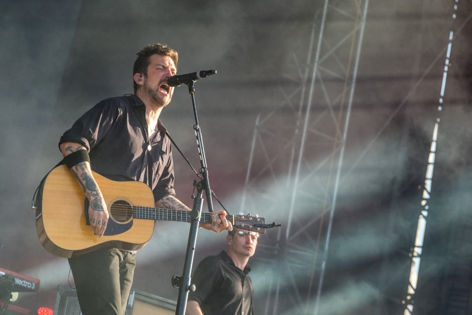 Leidenschaft pur gab's bei Sänger Frank Turner und seinen Sleeping Souls.