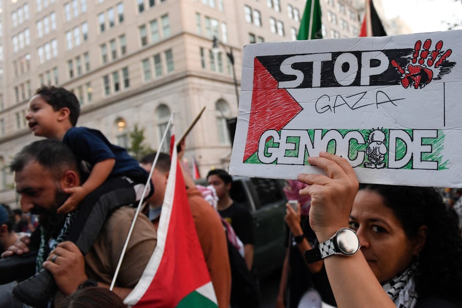 Five Palestinian families on Tuesday sued the State Department over Washington's billions in military aid to Israel, demanding the enforcement of US rules to curb arms flows amid the genocidal assault on Gaza.