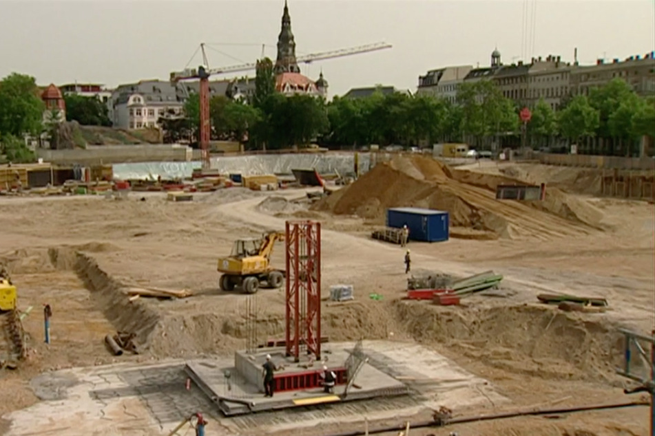 2007 war das Areal neben dem Zoogelände noch eine riesige Baustelle.