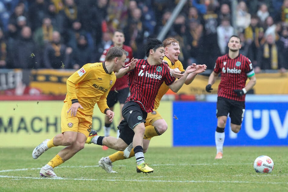 In Hannover feierte Sascha Risch (25, l.) endlich sein Comeback.